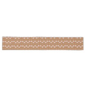 Chemin De Table Long Copper Floral Runner Pastel Boho Dining Style (Horizontal)