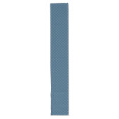 Chemin De Table Long Cosy Marine et Bleu Check Table Accent Pièce (Devant)