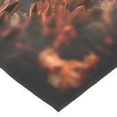 Chemin De Table Long Couches de cristaux avec teinte rustique (Coin)