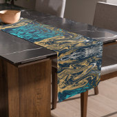 Chemin De Table Long Couleur de carreaux de marbre