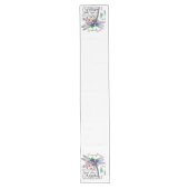 CHEMIN DE TABLE LONG COULEUR PASTEL JOLIMENT DRAGONFLY AVEC DIRE (Devant)