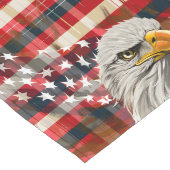 Chemin De Table Long Coureur de l'Esprit Américain Drapeau & Aigle Acce (Coin)