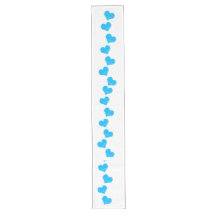 Coureur de table Blue Hearts