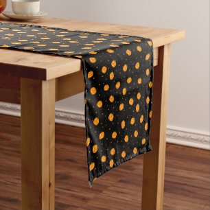 Chemin De Table Long Coureur de table de pluie citrouille