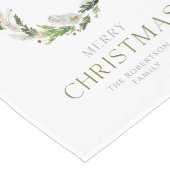 Chemin De Table Long Coureur de table festive avec aquarelle conception (Coin)