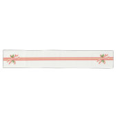 Chemin De Table Long Coureur de table Holly Bow victorienne - Noël (Horizontal)