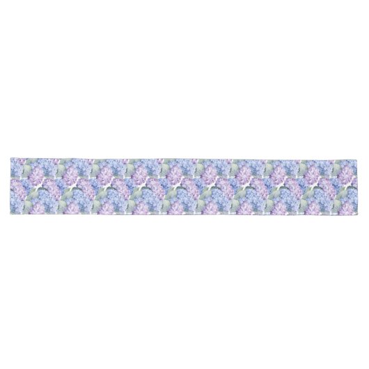Chemin De Table Long Coureur de table Hydrangeas (Horizontal)