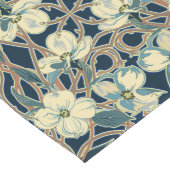 Chemin De Table Long Coureur de table Motif de Dogwood Bleu (Coin)