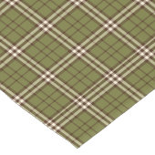 Chemin De Table Long Coureur longue table Tartan vert (Coin)