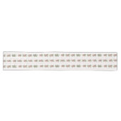 Chemin De Table Long Couronne de Noël Coquette Rose | Pinkmas (Horizontal)