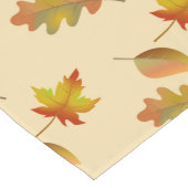 Chemin De Table Long Cozy autumn maple leaves oak leaves (Coin)