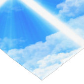 Chemin De Table Long Croix de lumière Jésus-Christ chrétien personnalis (Coin)