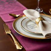 Chemin De Table Long Crushed Bloom