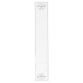 Chemin De Table Long Custom Mr & Mrs Wedding Table Runner (Devant)