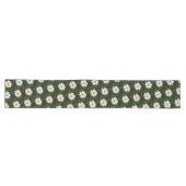 Chemin De Table Long Daisy Bloom sans couture motif + vos idées (Horizontal)