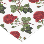 Chemin De Table Long De belles roses rouges (Coin)