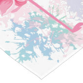 Chemin De Table Long Design flamand rose (Coin)