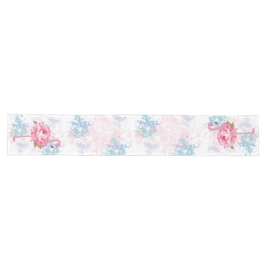 Chemin De Table Long Design flamand rose (Horizontal)
