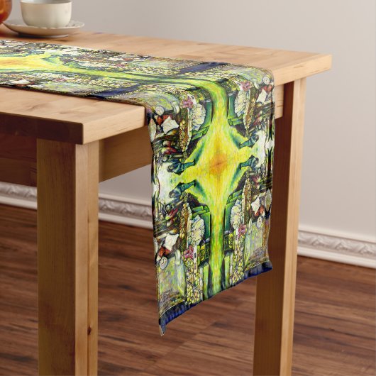 Chemin De Table Long Dit pour impliquer toute l'idée (In Situ)