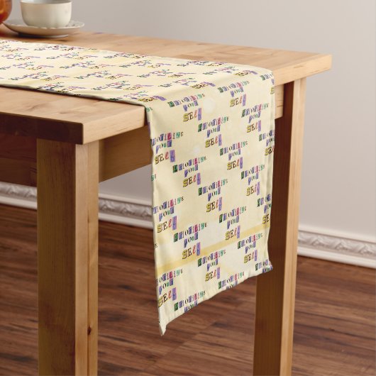 Chemin De Table Long Donnez-vous la priorité (In Situ)