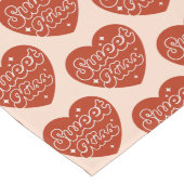 Chemin De Table Long Doux Baiser (Coin)