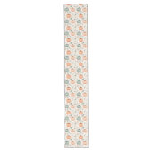 Chemin De Table Long Doux Citrouille automne (Devant)