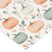 Chemin De Table Long Doux Citrouille automne (Coin)