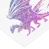 Chemin De Table Long Dragon de mosaïque Extraordinaire (Coin)