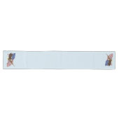 Chemin De Table Long Drapeau américain et aigle (Horizontal)