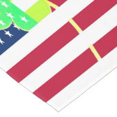 Chemin De Table Long Drapeau américain Shamrock St. Patrick USA Irlande (Coin)