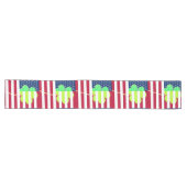 Chemin De Table Long Drapeau américain Shamrock St. Patrick USA Irlande (Horizontal)