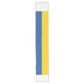 Chemin De Table Long Drapeau d'Ukraine (Devant)