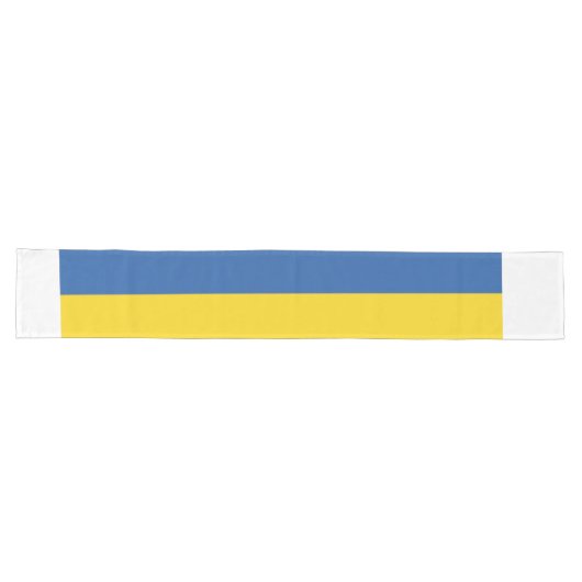 Chemin De Table Long Drapeau d'Ukraine (Horizontal)