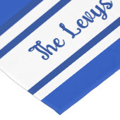 Chemin De Table Long Drapeau israélien personnalisé (Coin)