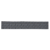 Chemin De Table Long Dreidels de Hanukkah Bleu Grand Miracle (Horizontal)