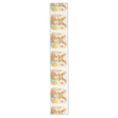 Chemin De Table Long Easter Bunny with Eggs Table Runner (Devant)