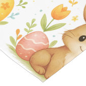 Chemin De Table Long Easter Bunny with Eggs Table Runner (Coin)