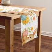 Chemin De Table Long Easter Bunny with Eggs Table Runner (In Situ)