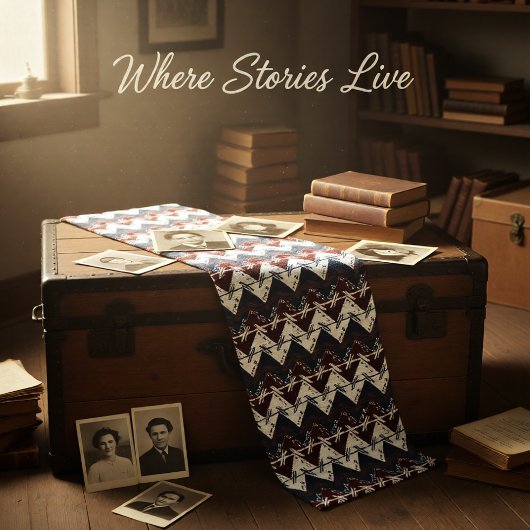 Chemin De Table Long Écho américain