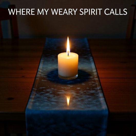 Chemin De Table Long Écho de la lumière des tranchées