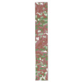 Chemin De Table Long Eclectique Mod Retro Motif de Noël géométrique (Devant)