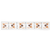 Chemin De Table Long Elegant Thanksgiving "Give Thanks" Table Runner (Horizontal)