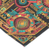 Chemin De Table Long Elégant Turquoise "Aztec Dream" Coureur de table d (Coin)