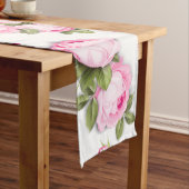 Chemin De Table Long Élégante fleur violette rose (In Situ)