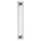 Chemin De Table Long Ensemble de batterie Monogram Silver (Devant)