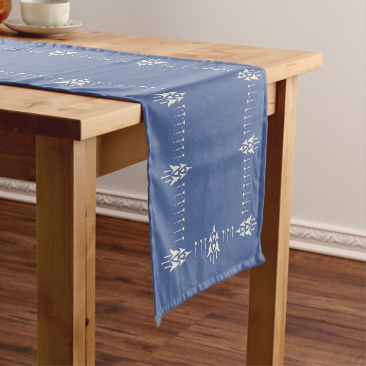 Chemin De Table Long Esprit adoptif de Hélène des bois toute couleur ! (In Situ)