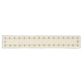 Chemin De Table Long Esprit adoptif de Hélène du motif en bois (Horizontal)