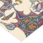 Chemin De Table Long ESSENCE DE GUERRE BESTIAIRE MÉDIÉVALE vs Chevalier (Coin)