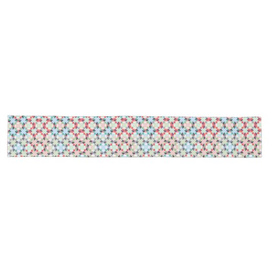 Chemin De Table Long Étoile de patchwork de Noël (Horizontal)
