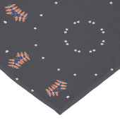Chemin De Table Long Étoiles et motif d'engin spatial unique (Coin)